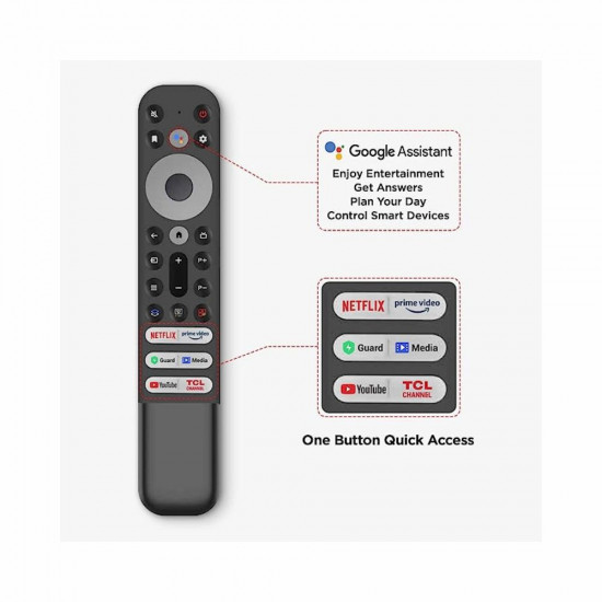 TCL 80 04 cm 32 inches Bezel Less S Series HD Ready Smart Android LED TV 32S5400A Black