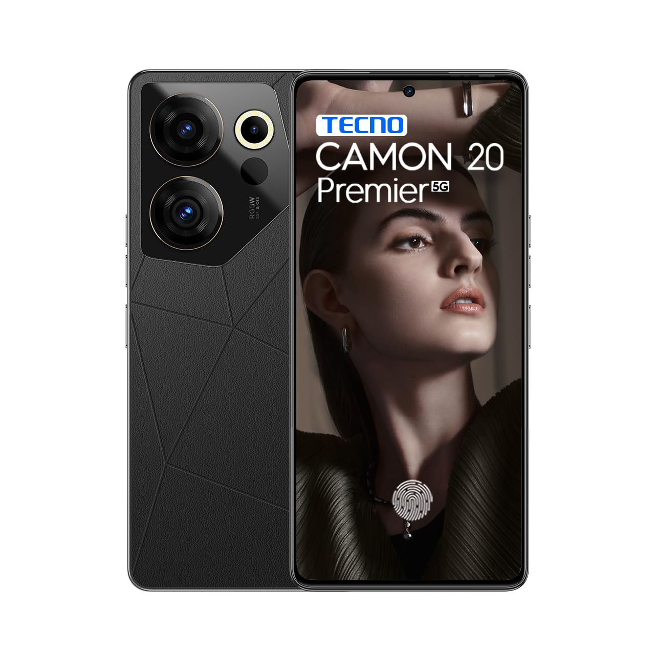 Tecno Camon 20 Premier 5G Dark Welkin 8GB RAM512GB Storage8GB Expandable RAM Industry 1st 50MP RGBW-Pro Camera Segment 1st 108MP Ultra-Wide Macro Lens 667 120Hz 10bit AMOLED in-Display