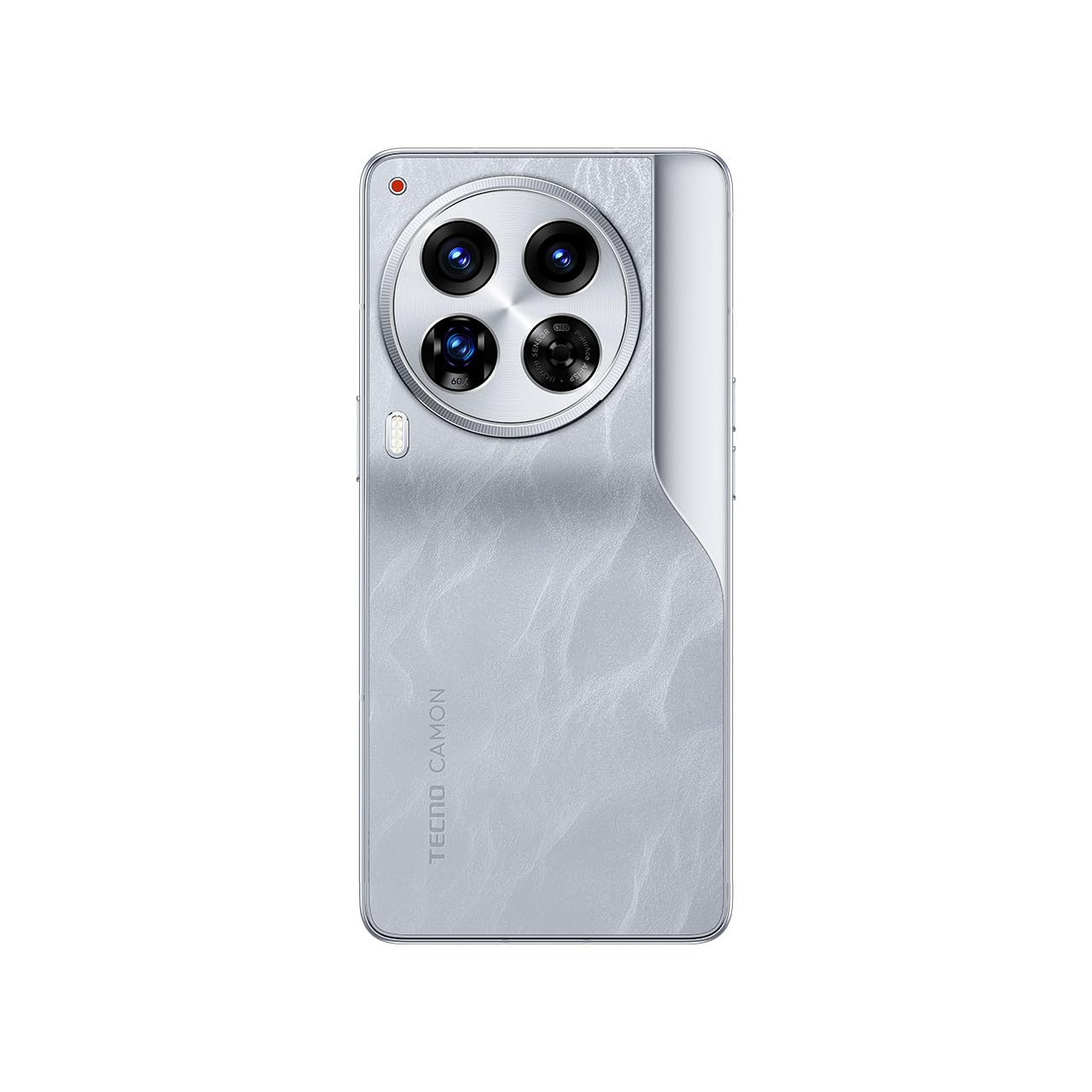 Tecno CAMON 30 Premier 5G Snowy Silver 12GB512GB  50 MP Camera  677 LTPO AMOLED Display  MediaTek Dimensity 8200  5000mAh Battary  70W Charger PolarAce Image Processor