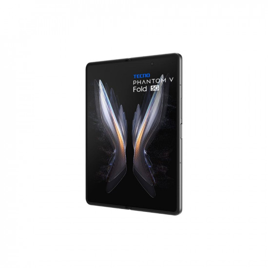 TECNO Phantom V Fold 5G Black (12GB RAM,256GB Storage) | The First Full Size Fold | LTPO AMOLED Display | 4nm D9000+ Fast Processor