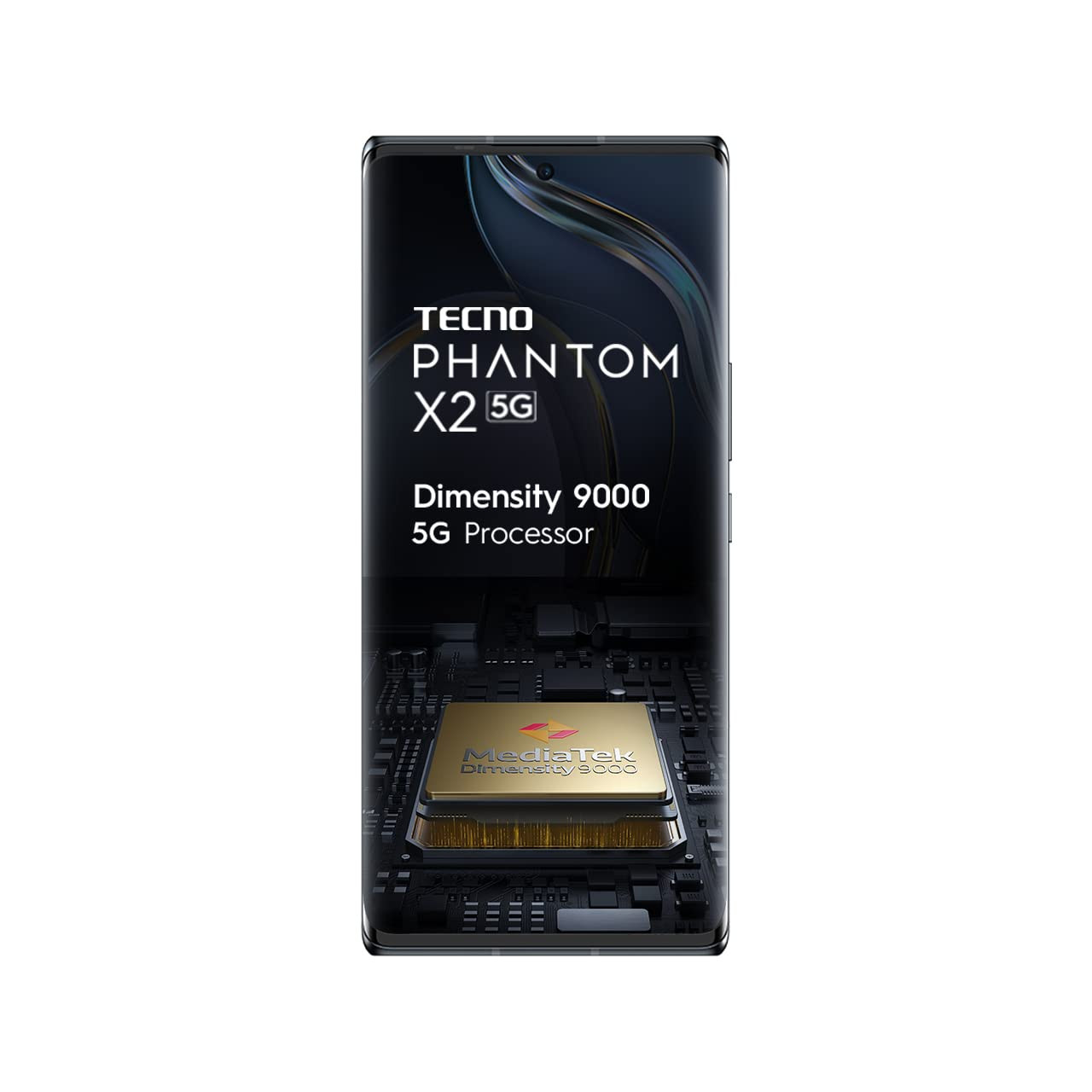 TECNO Phantom X2 5G Stardust Grey (8GB RAM,256GB Storage) | World's 1st 4nm Dimensity 9000 5G Processor | Dual Curved AMOLED Display | 64MP RGBW Camera