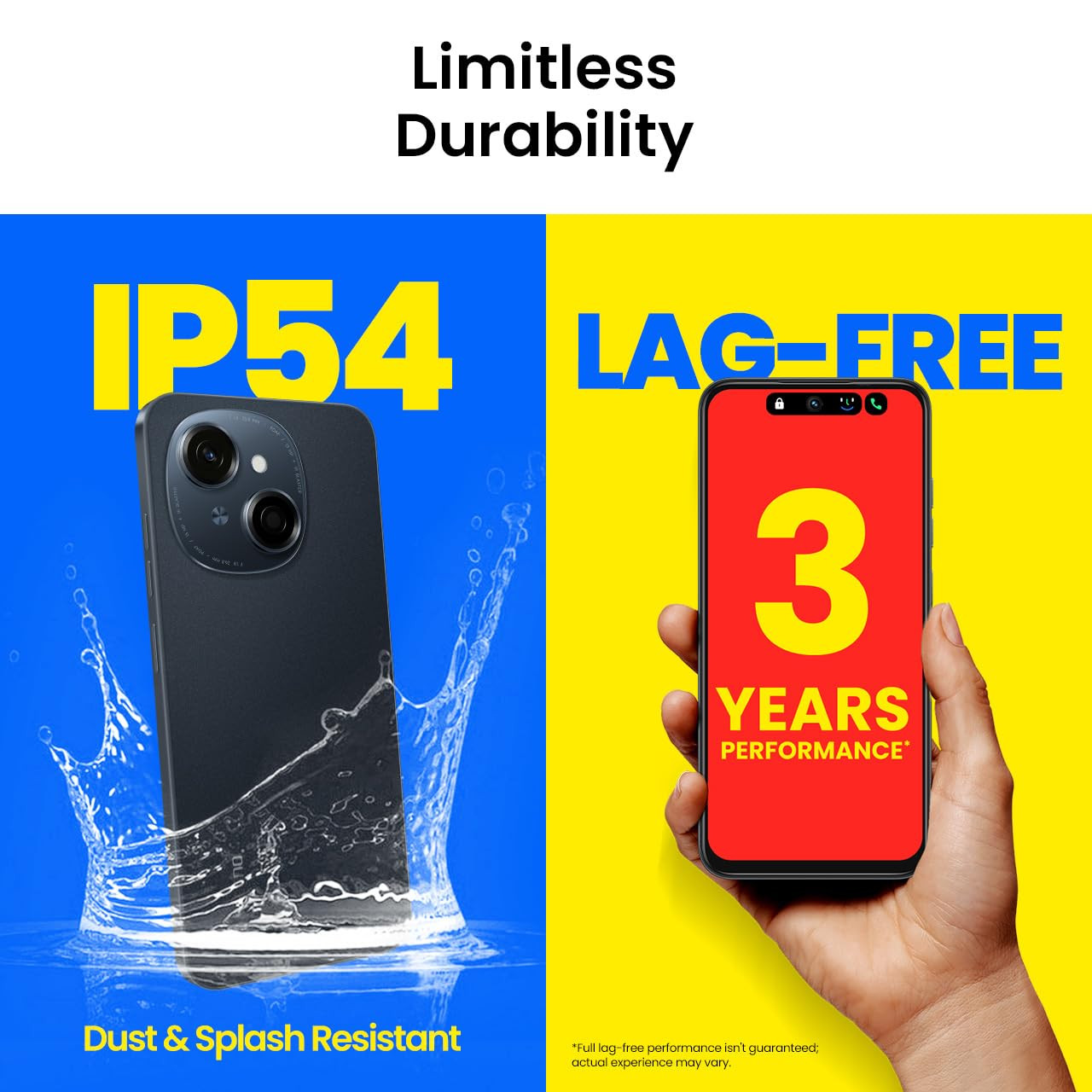 Tecno POP 9 Startrail Black 3GB64GB Indias 1st Mediatek G50  IP54 Rated  IR Remote  Dual Speaker with DTS  36 Month Lag Free Fluency  15W Fast Charging Support  5000 mAh Battery