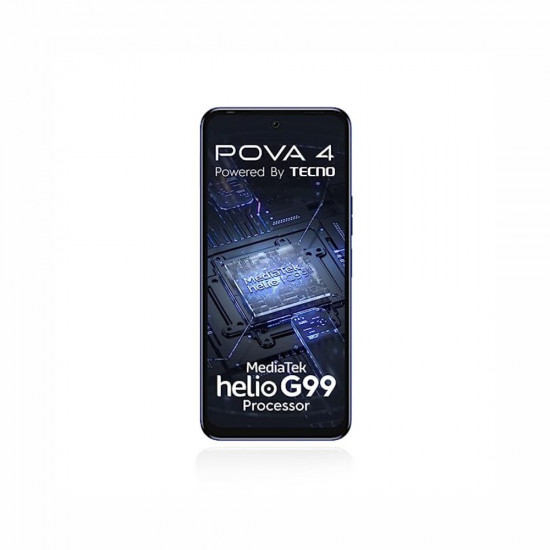 Tecno POVA 4 (Cryolite Blue, 128 GB)  (8 GB RAM)