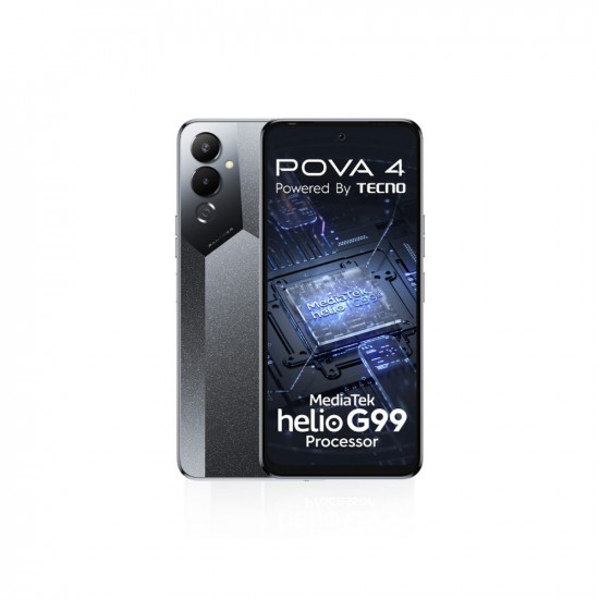 Tecno POVA 4 (Uranolith Grey, 128 GB)  (8 GB RAM)