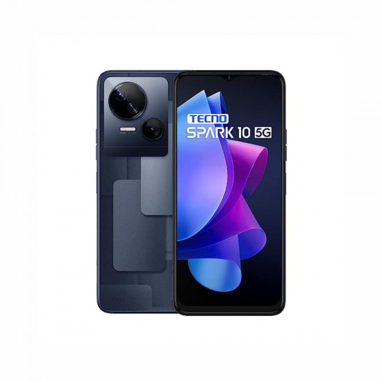 Tecno Spark 10 5G (Meta Black, 8GB RAM,128GB Storage)
