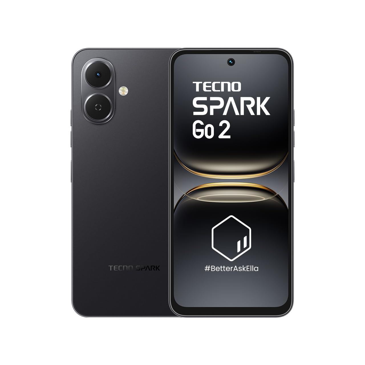 TECNO Spark GO 2 Ink Black 4GB64GB  Segment 1st IP64 SGS Certified  Segments 1st AI with Indian Languages  Segments 1st No Network Communications  120Hz Display 5000mAh Battery