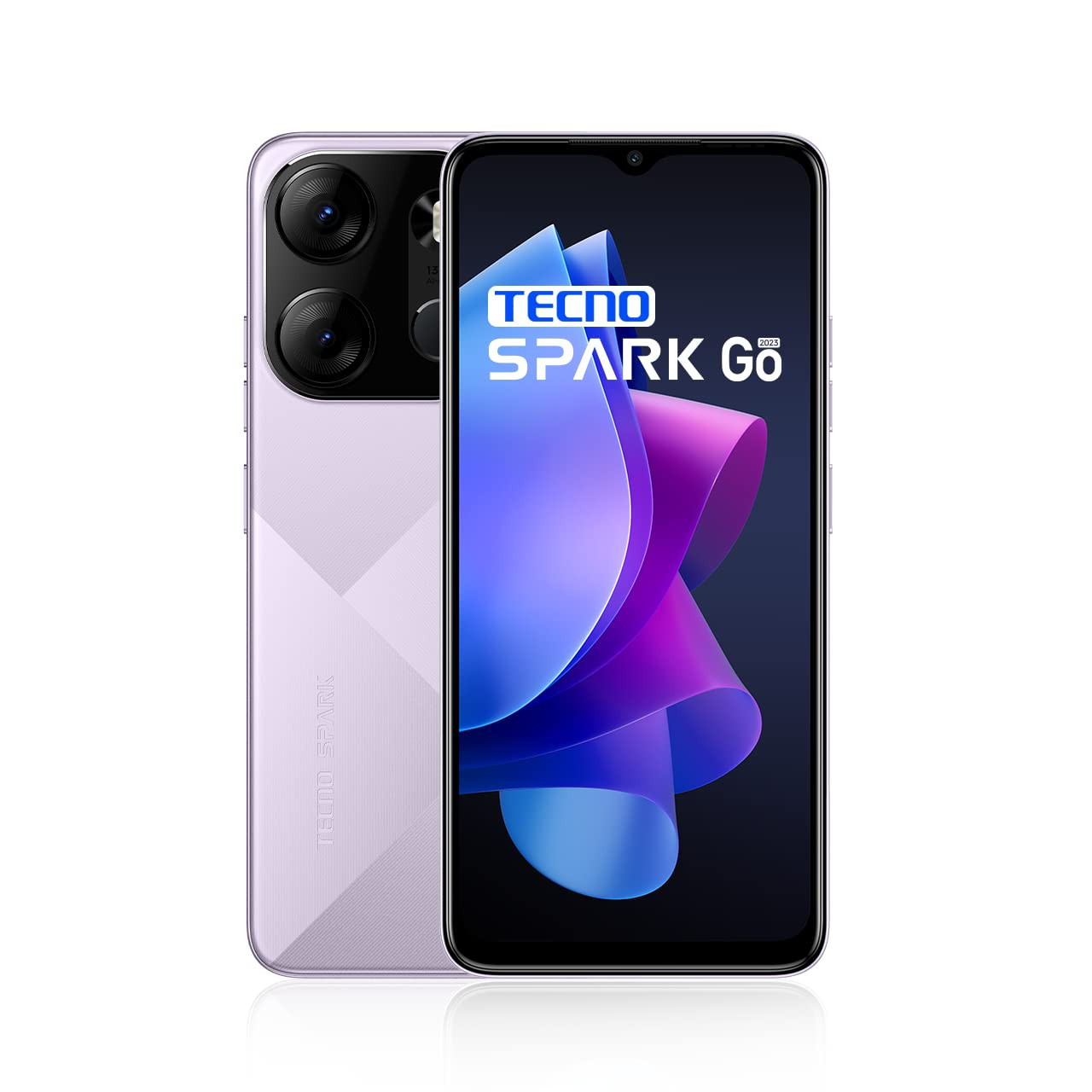 TECNO Spark Go 2023 Nebula Purple 4GB RAM64GB Storage  5000mAh Battery  656 HD Display  13MP Dual Rear Camera  Type C Port