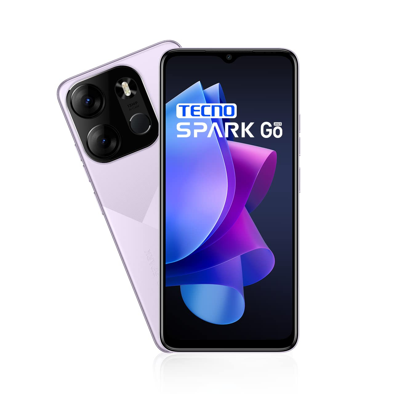 TECNO Spark Go 2023 Nebula Purple 4GB RAM64GB Storage  5000mAh Battery  656 HD Display  13MP Dual Rear Camera  Type C Port