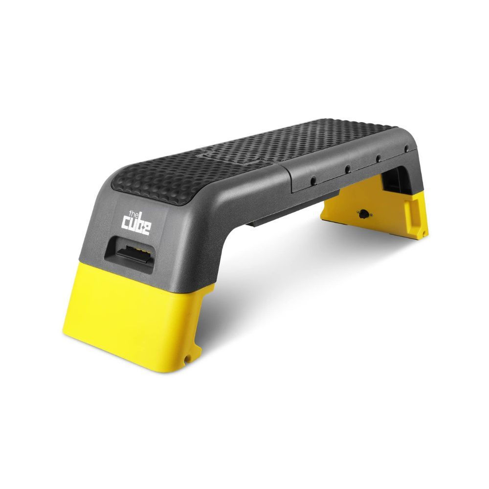 The Cube Club Adjustable Stepper Bench | Gym Bench for Home Workout | Incline Decline Flat