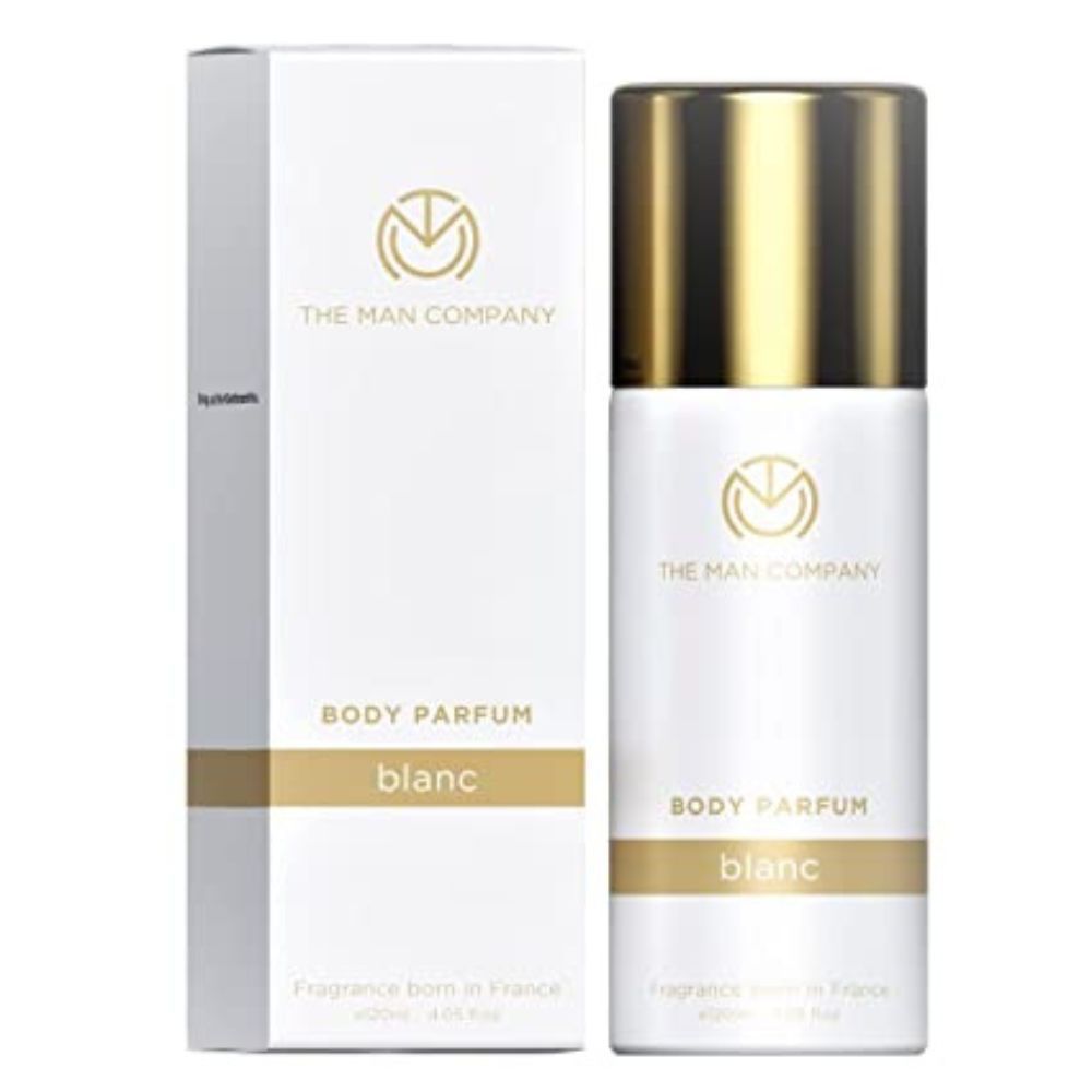 The Man Company Blanc Perfume for Men - 120ml | Premium Luxury Long Lasting Fragrance Spray | Gift for him
