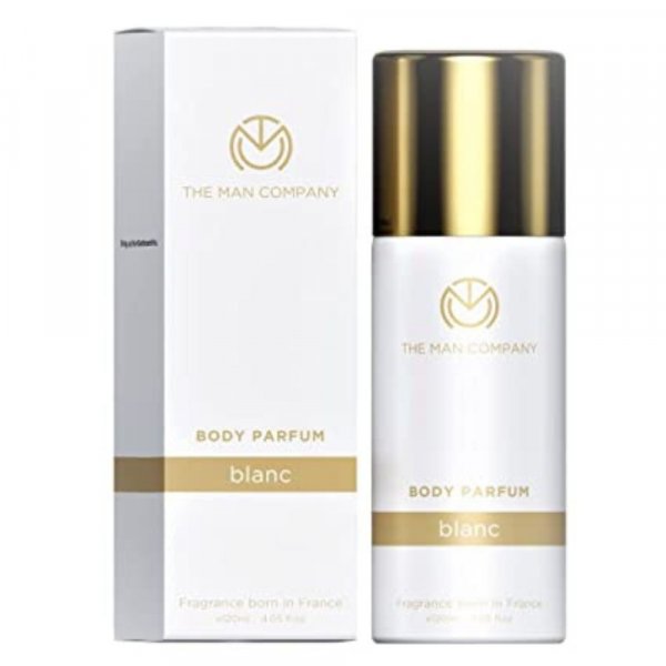 The Man Company Blanc Perfume for Men - 120ml | Premium Luxury Long Lasting Fragrance Spray | Gift for him