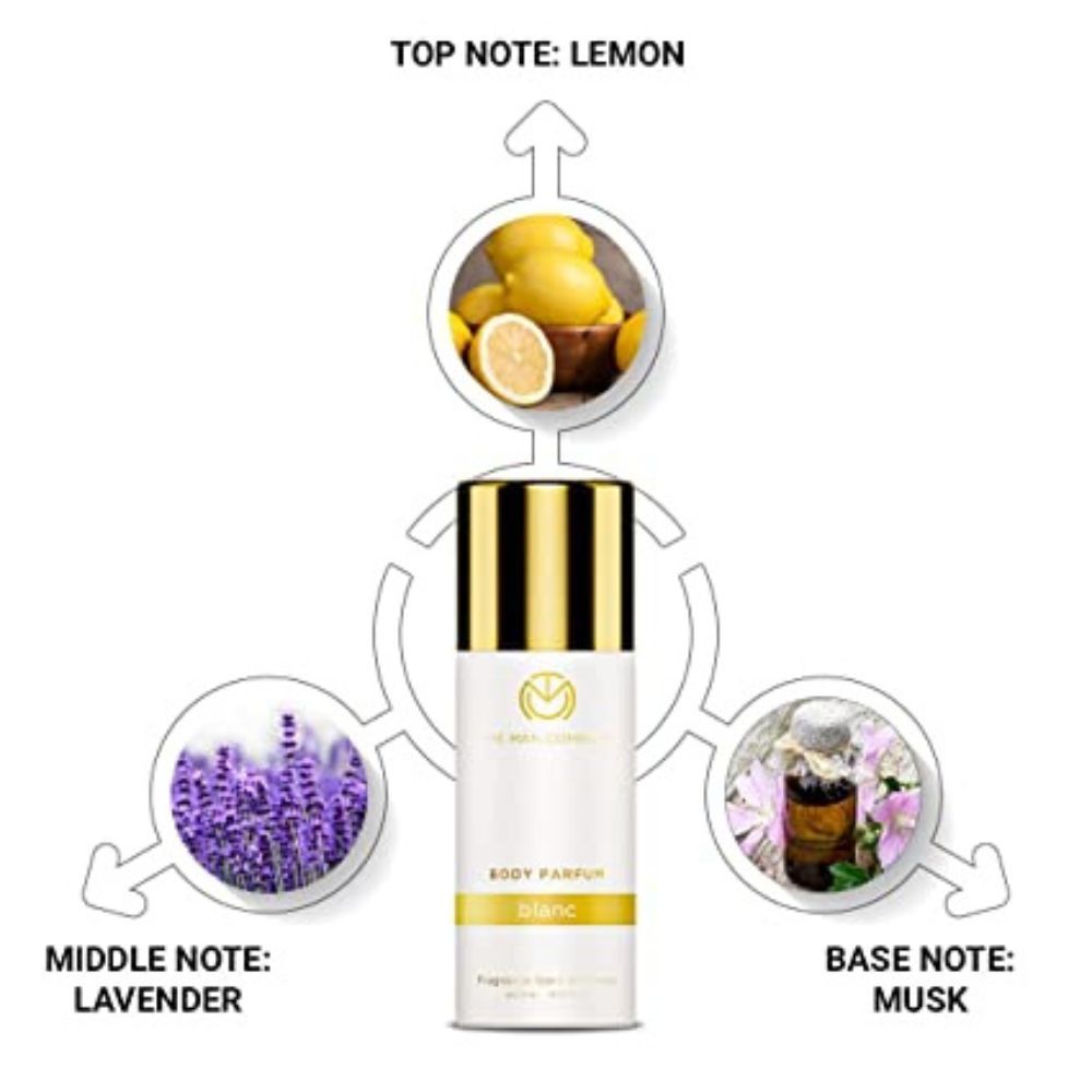 The Man Company Blanc Perfume for Men - 120ml | Premium Luxury Long Lasting Fragrance Spray | Gift for him