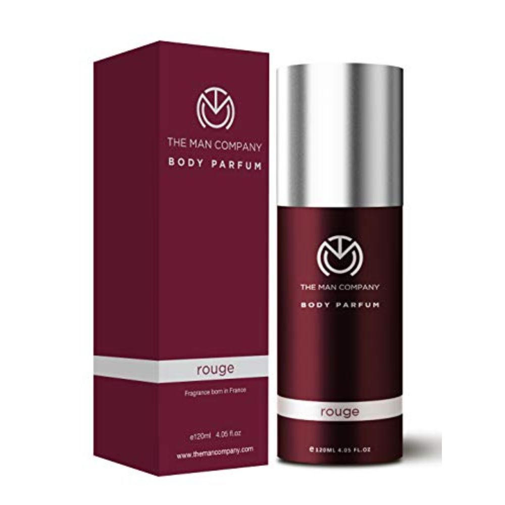 The Man Company Body Perfume For Men - Rouge | No Gas Deodorant | Body Spray For Men | Long Lasting Fragrance