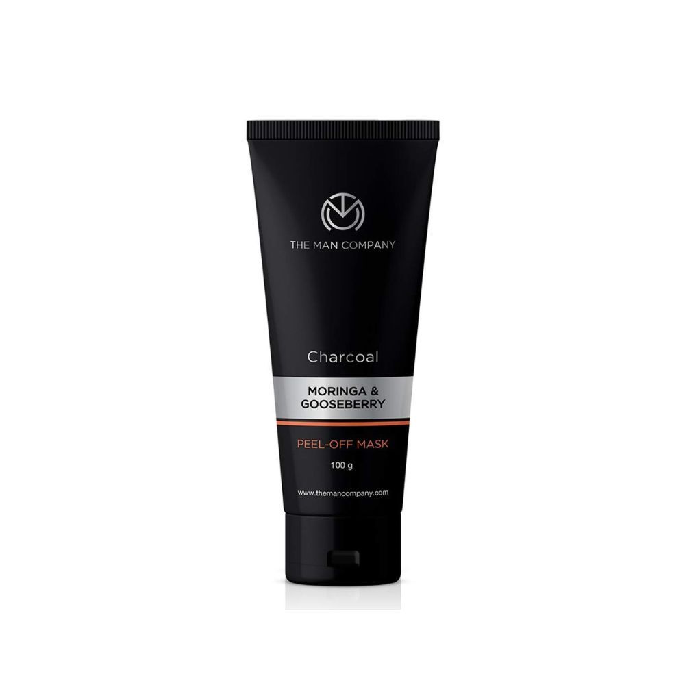 The Man Company Face Care Kit with Charcoal Peel Off Mask & Daily Moisturising Face Cream for Soft