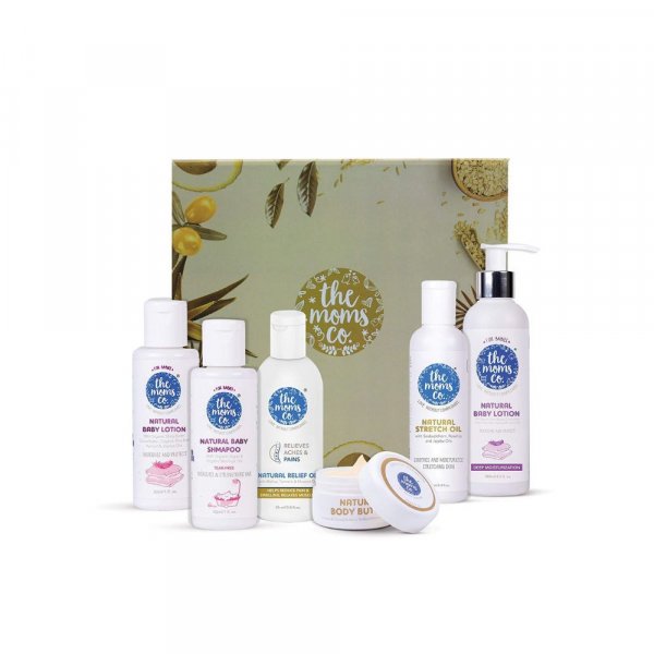 The Moms Co Mom and Baby starter kit for Complete Skincare of Mom and Baby .