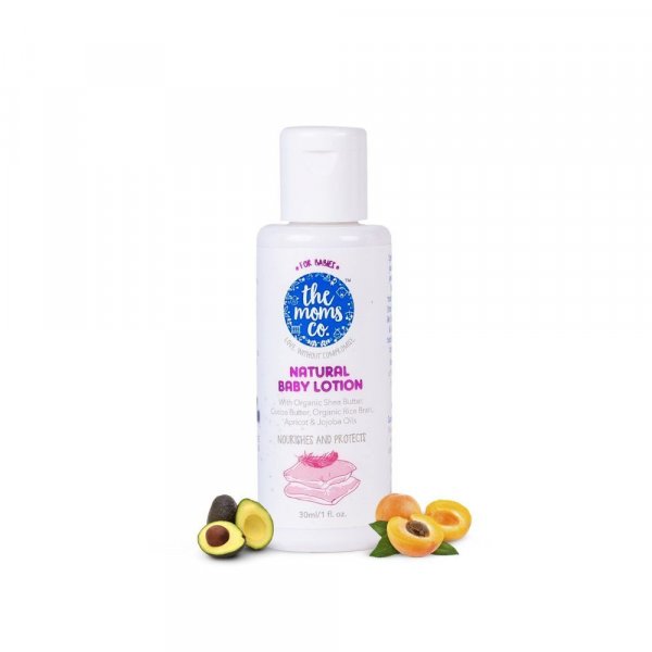 The Moms Co. Natural Baby Lotion, with Organic Apricot