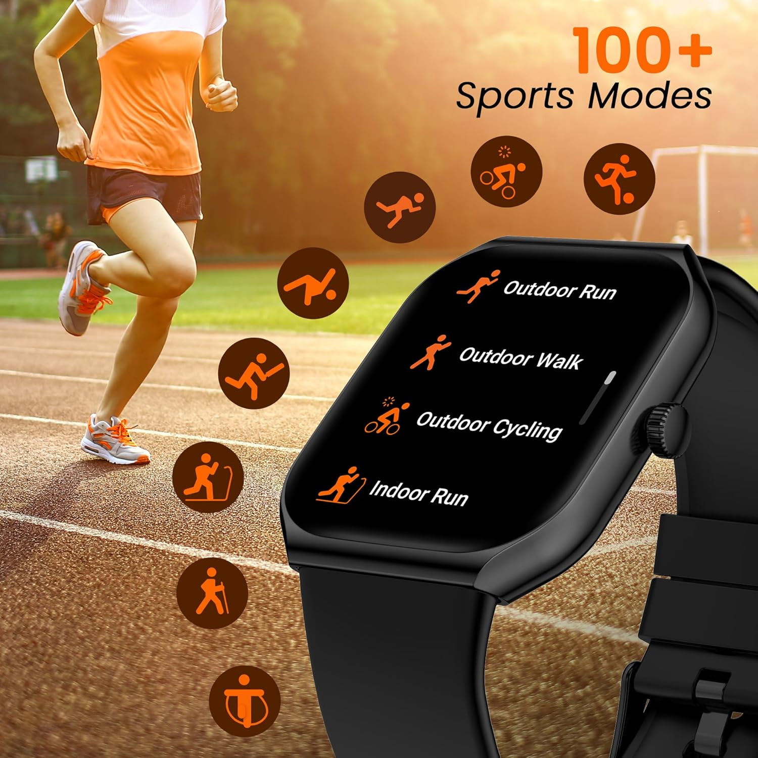 Titan Smart 3 Premium Smart Watch196 Super AMOLED Display with 410x502 Pixel ResolutionSingleSync BT CallingNitroFast Charging110 Sports Modes200 WatchfacesUpto 7 Days Battery Copper