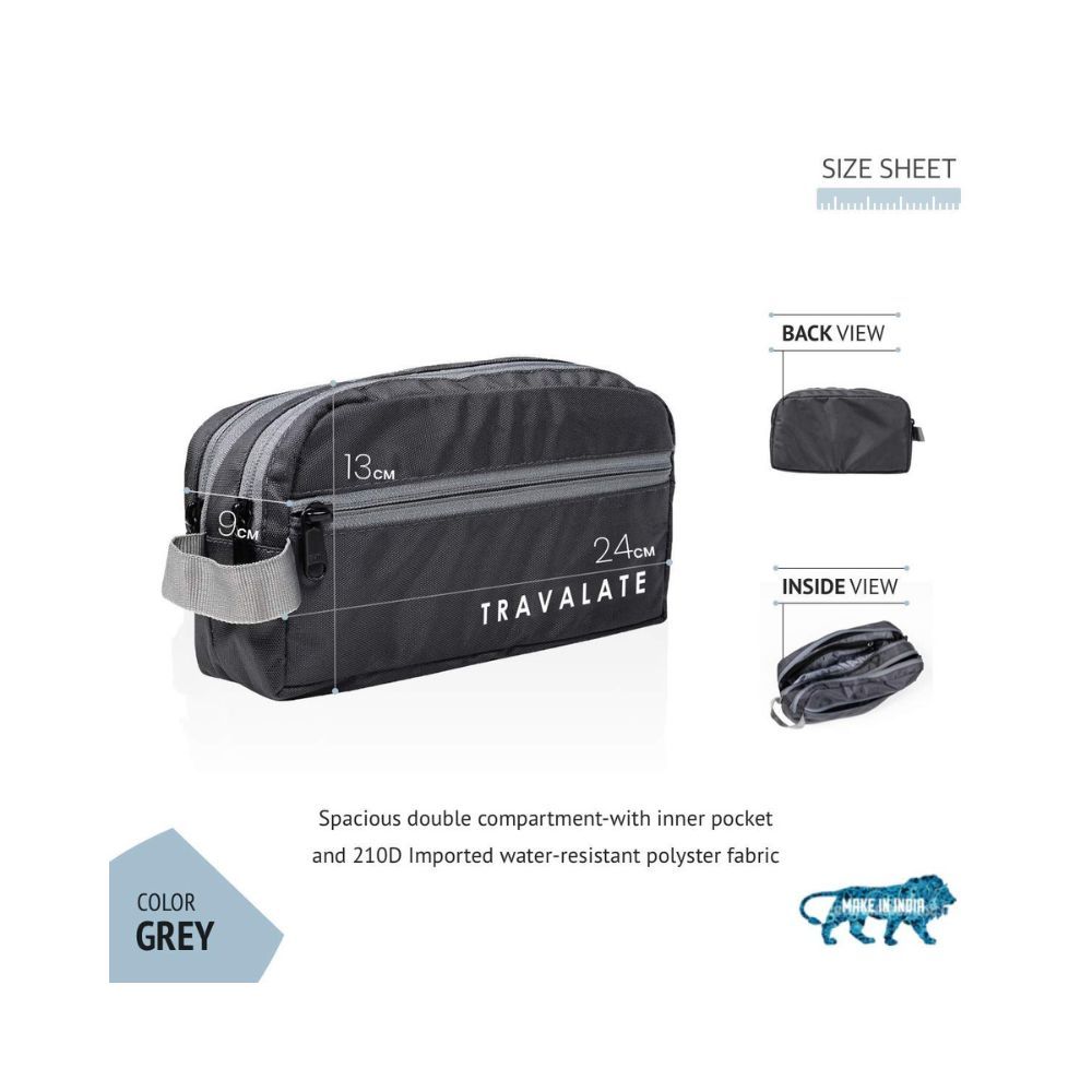 Toiletry Travel Bags Shaving Kit/Pouch/Bag for Men and Women