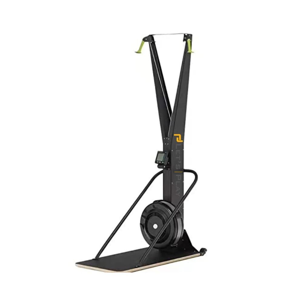 Toning Ski Machine, Rowing Machine for Gym, Air Rowing Machine for Exercise with Floor Stand