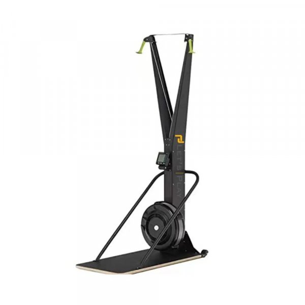 Toning Ski Machine, Rowing Machine for Gym, Air Rowing Machine for Exercise with Floor Stand