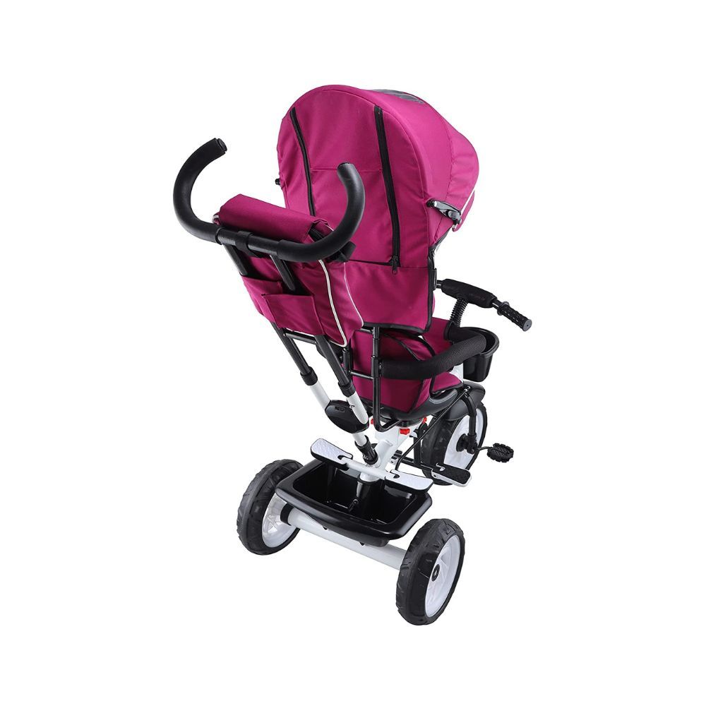 Toyzoy Mac - Mario Trike | Kids Trike with Canopy for Kids| Boys| Girls Age Group 2 to 5 Years, TZ-555 (Pink)