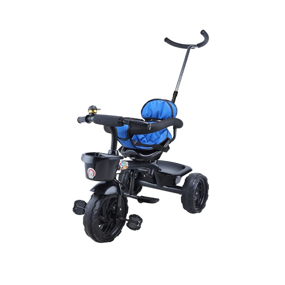 Toyzoy Maple Grand Kids|Baby Trike|Tricycle with Safety Guardrail for Kids|Boys|Girls Age Group 2 to 5 Years, TZ-531 (Blue)
