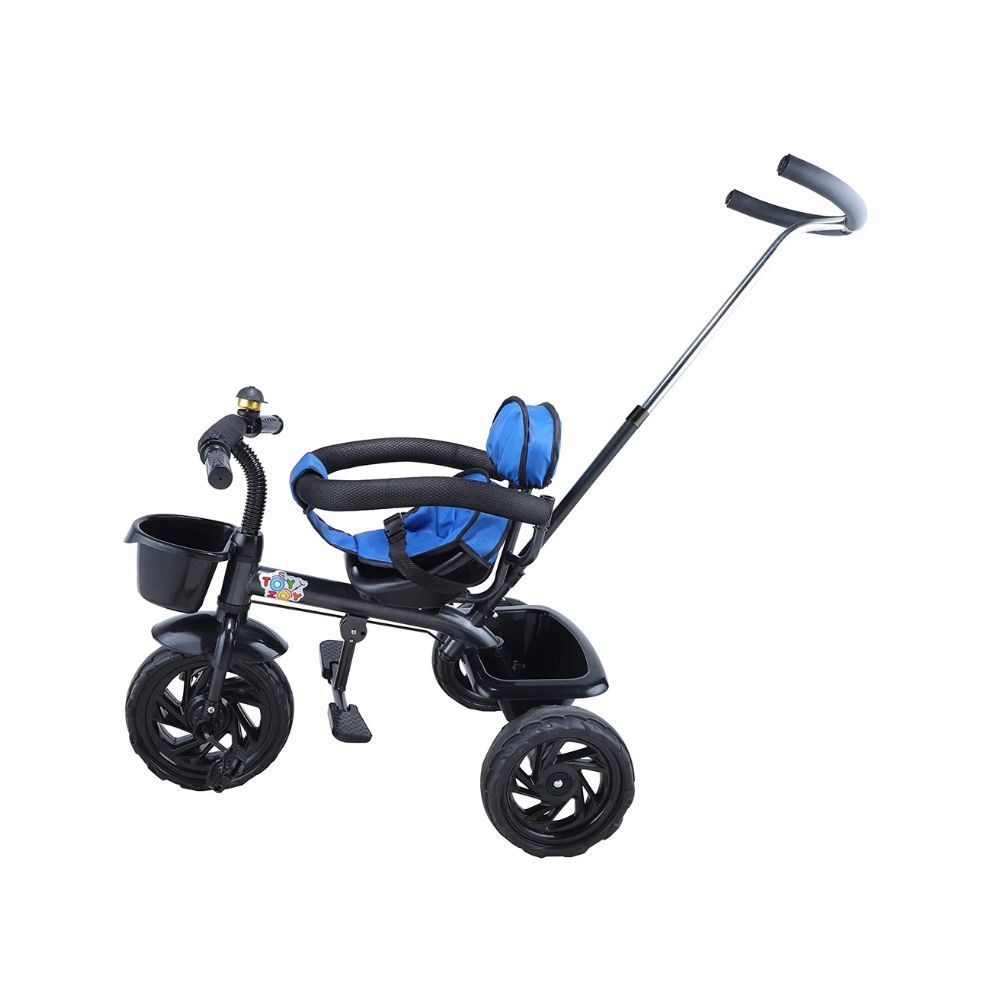 Toyzoy Maple Grand Kids|Baby Trike|Tricycle with Safety Guardrail for Kids|Boys|Girls Age Group 2 to 5 Years, TZ-531 (Blue)