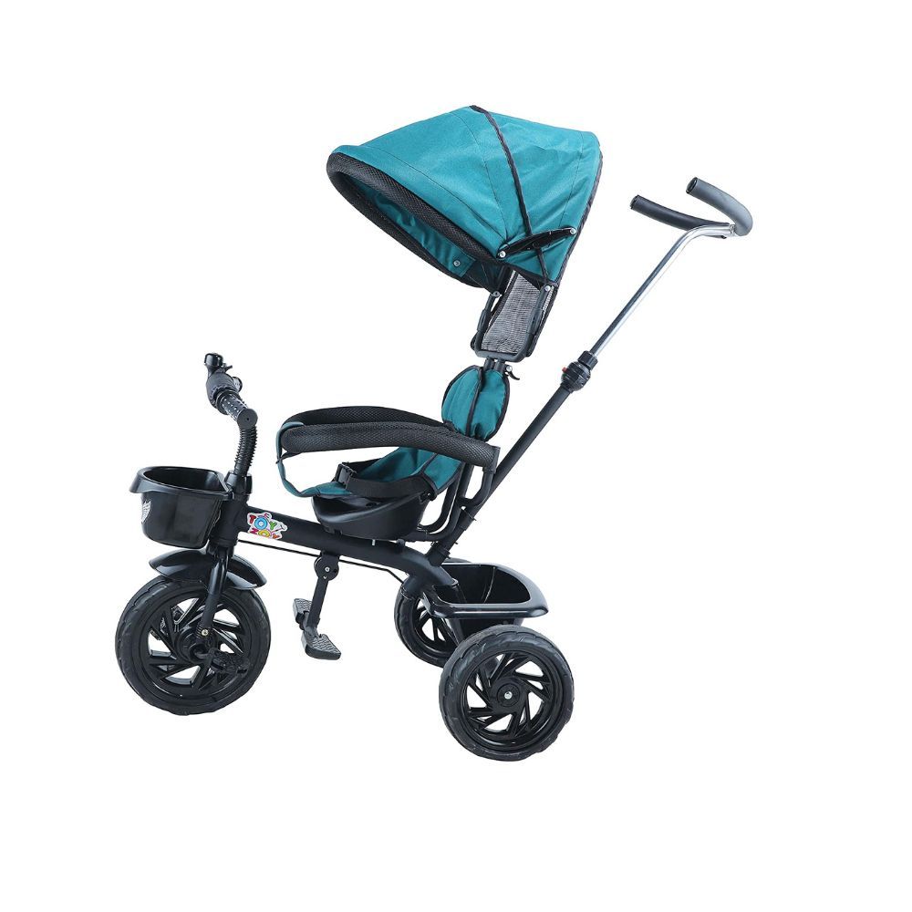 Toyzoy Maple Pro Max Kids|Baby Trike|Tricycle with Canopy for Kids|Boys|Girls Age Group 2 to 5 Years, TZ-532 (Green)