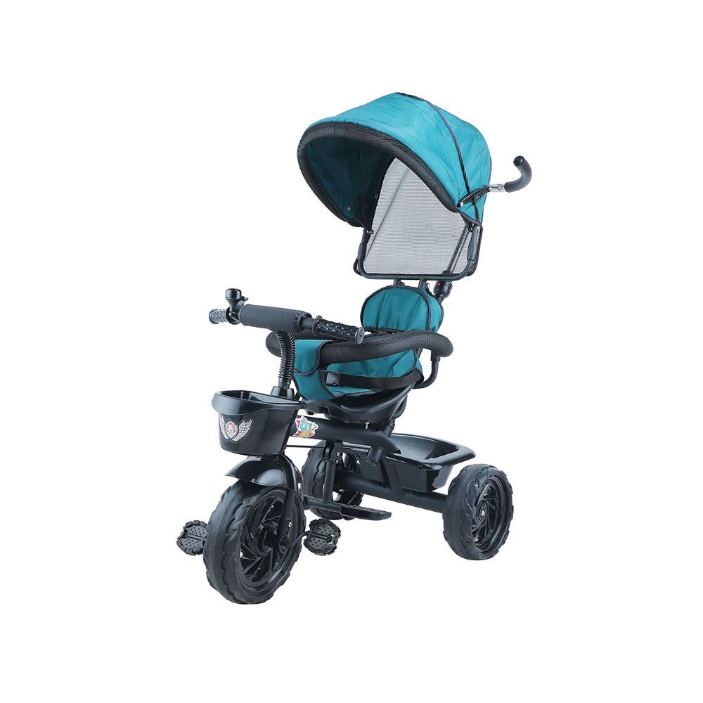 Toyzoy Maple Pro Max Kids|Baby Trike|Tricycle with Canopy for Kids|Boys|Girls Age Group 2 to 5 Years, TZ-532 (Green)