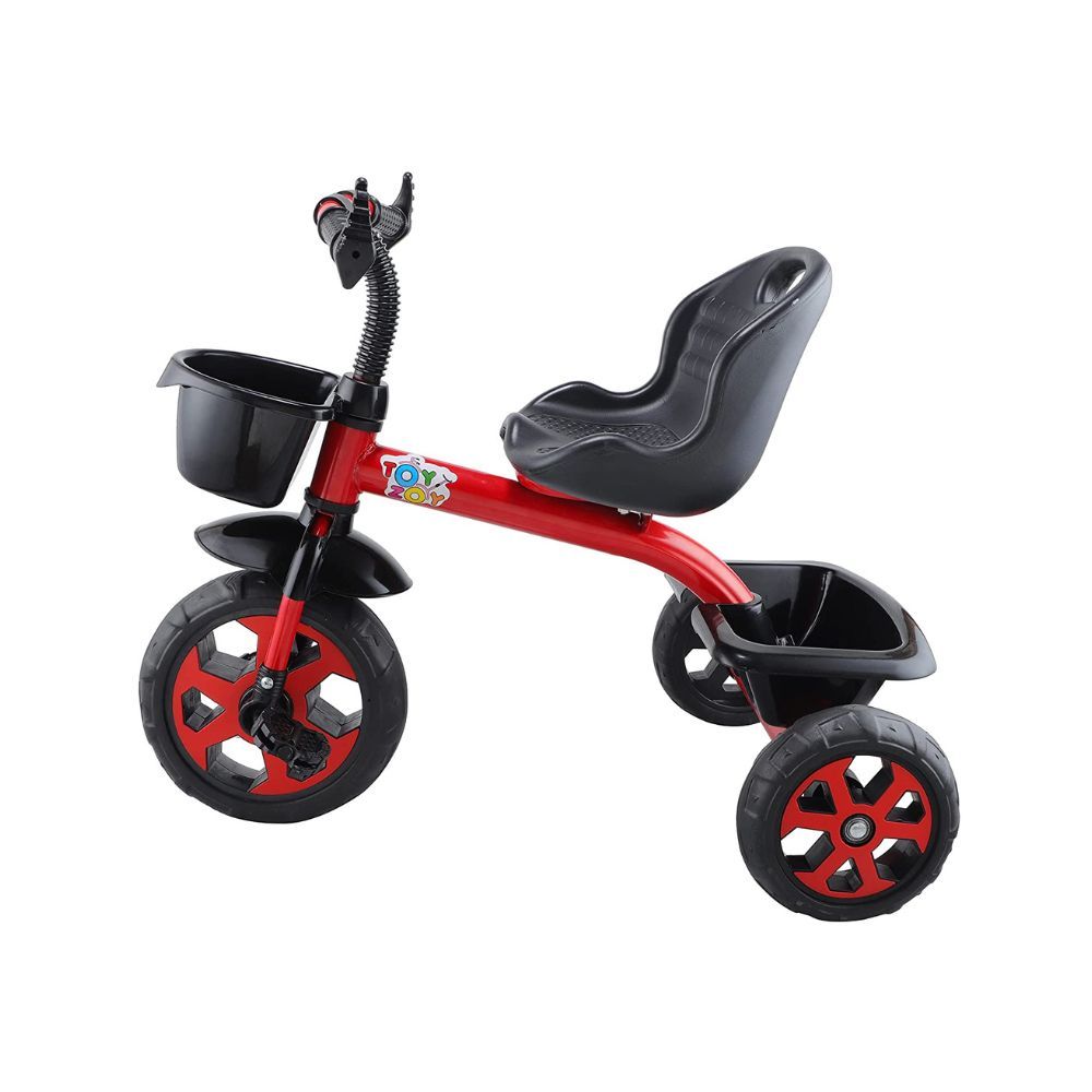 Toyzoy Pluto Lite Kids|Baby Trike|Tricycle for Kids|Boys|Girls Age Group 2 to 5 Years, TZ-547 (Red)