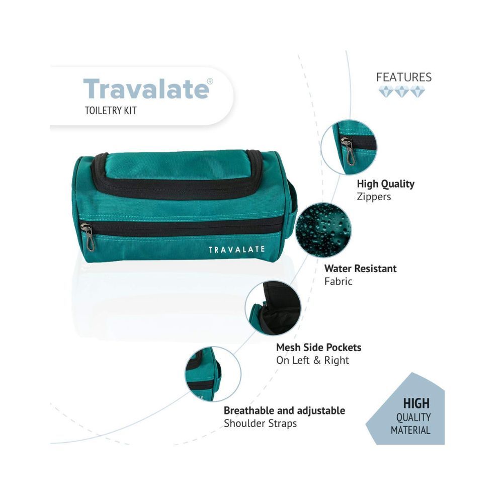 Travalate Toiletry Makeup Organizer Travel Kit for Men and Women
