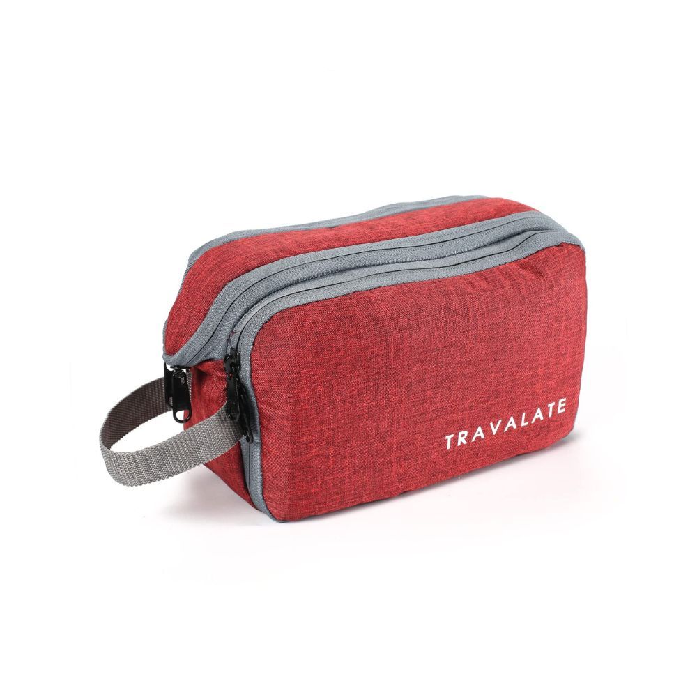 Travalate Water-Resistant Travel Toiletry Bag Shaving Kit/Pouch/Bag for Men and Women