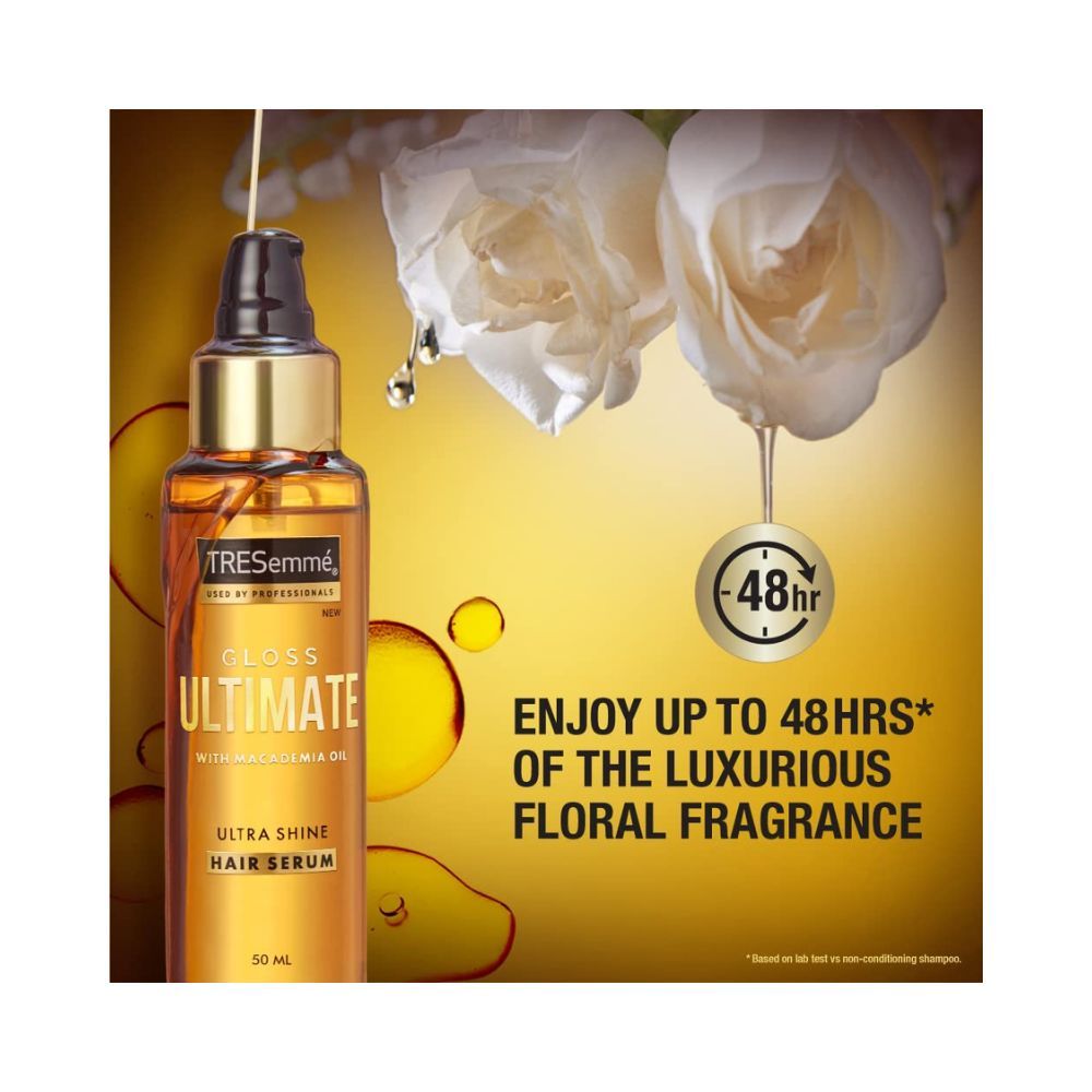 Tresemme Gloss Ultimate Ultra Shine Hair Serum 50ml with Macadamia Oil