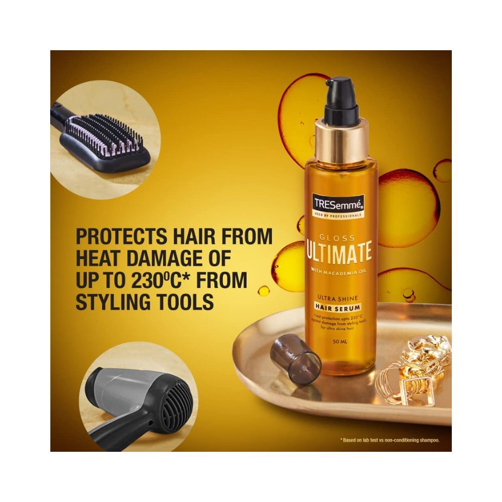 Tresemme Gloss Ultimate Ultra Shine Hair Serum 50ml with Macadamia Oil