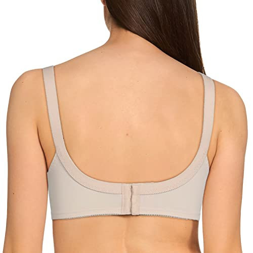 Triumph International Women's Synthetic Non-Padded Wirefree Full-Coverage  Bra (20I319 26 C 34/75_Skin_34C),Size