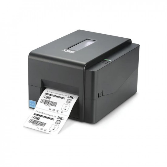 TSC TE244 Barcode Printer with One Label Roll and Ribbon Free