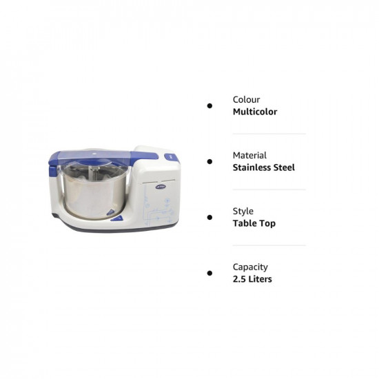 ULTRA Bigg+ 2.5L Wet Grinder (Blue)