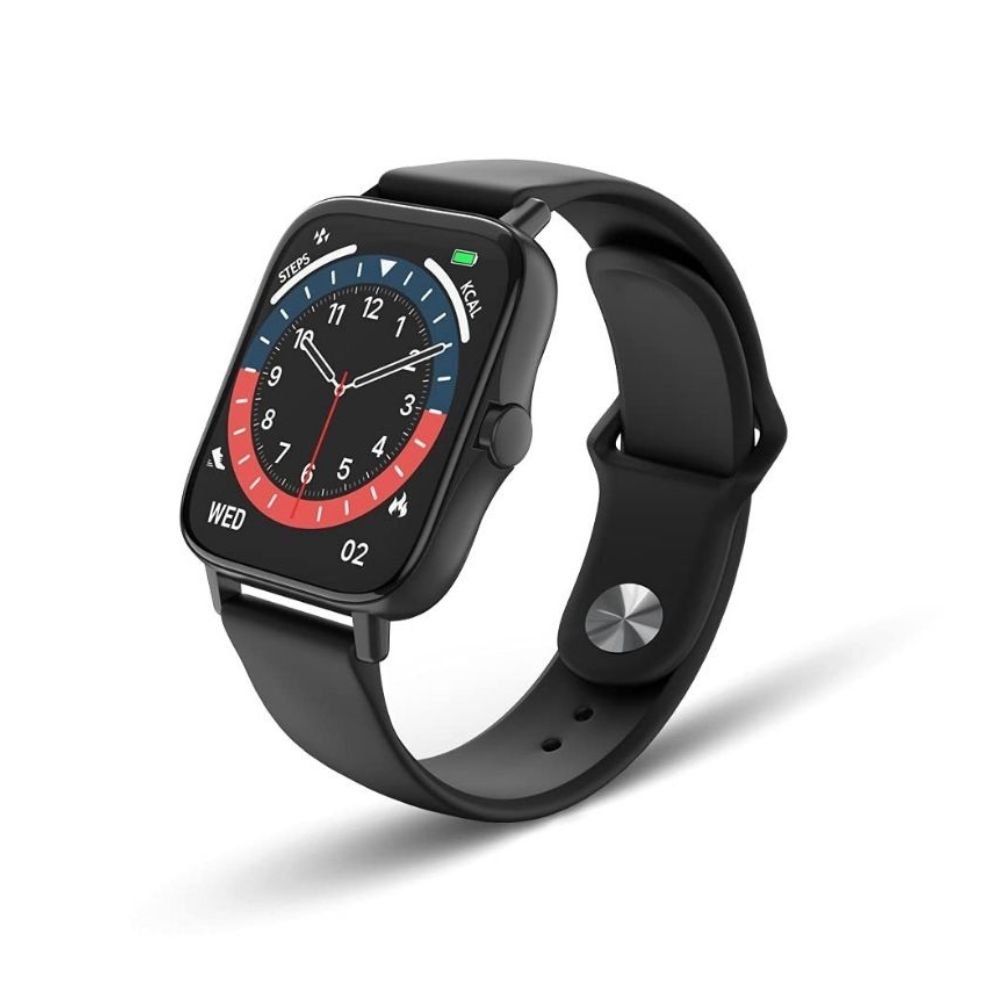 Pebble Cosmos, Bluetooth Calling smartwatch 1.7' HD Screen with SPO2(Space Black)