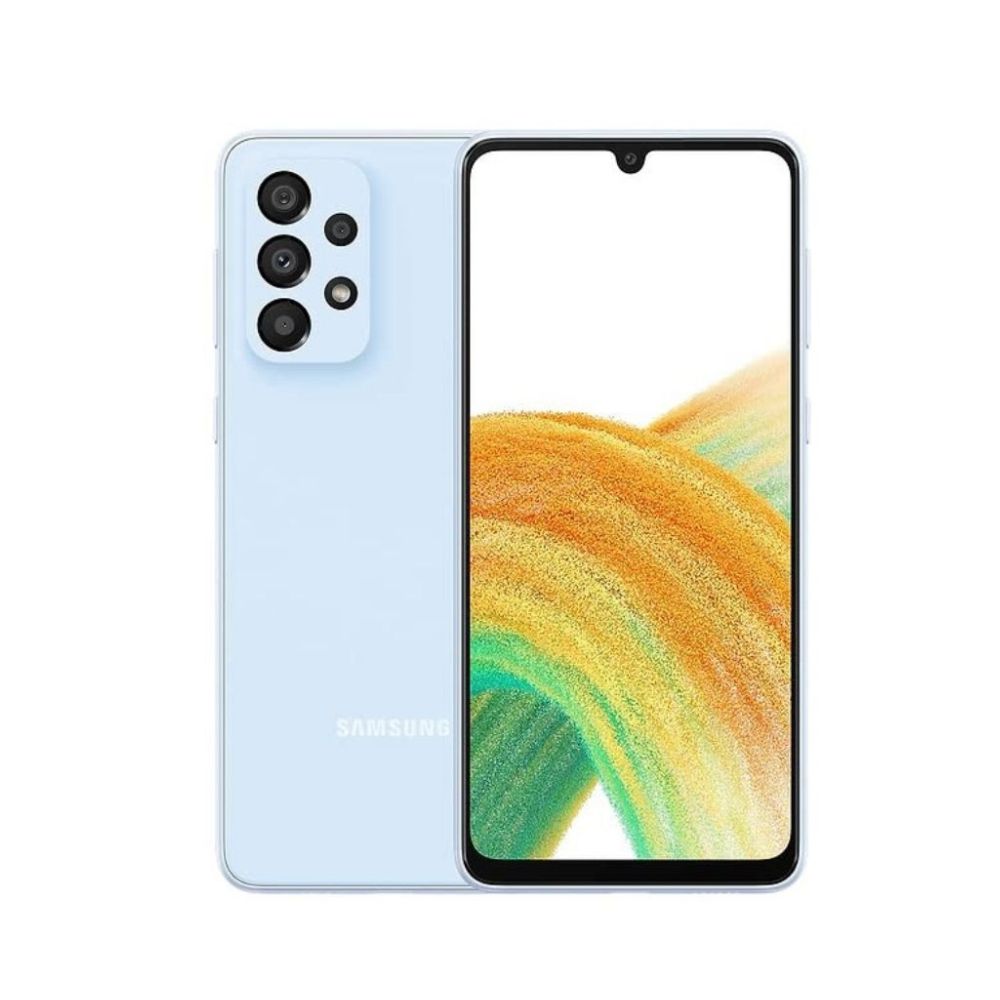 Samsung Galaxy A33 (Awesome Blue, 128 GB)  (6 GB RAM)
