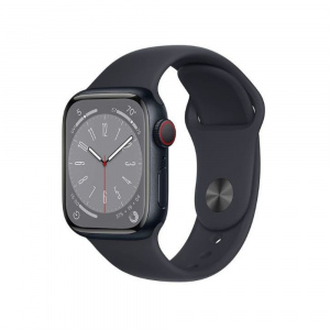 Apple Watch Series 8 [GPS + Cellular 41 mm] Smart Watch w/ Midnight