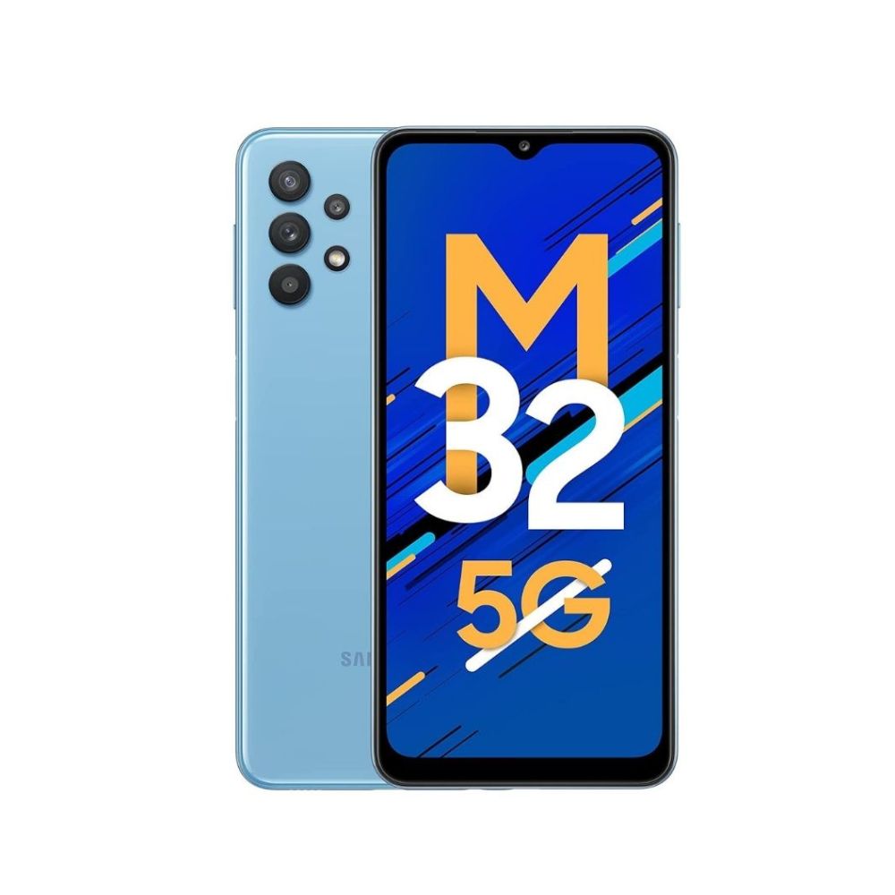 Samsung Galaxy M32 5G (Sky Blue, 6GB RAM, 128GB Storage)