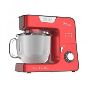Inalsa Mix Master Stand Mixer 1200 W Stand Mixer  (Red)