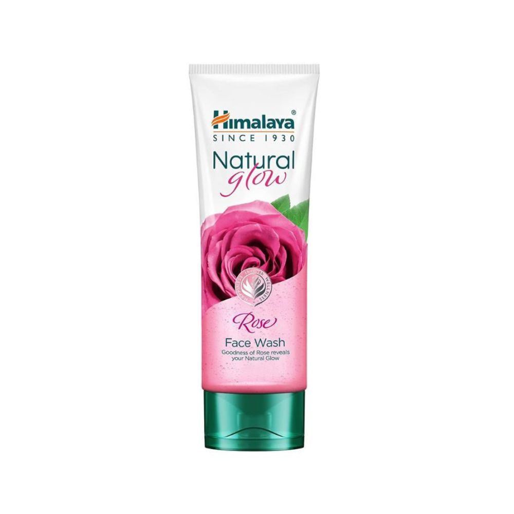 Himalaya Natural Glow Rose Face Wash, 100ML INDIA