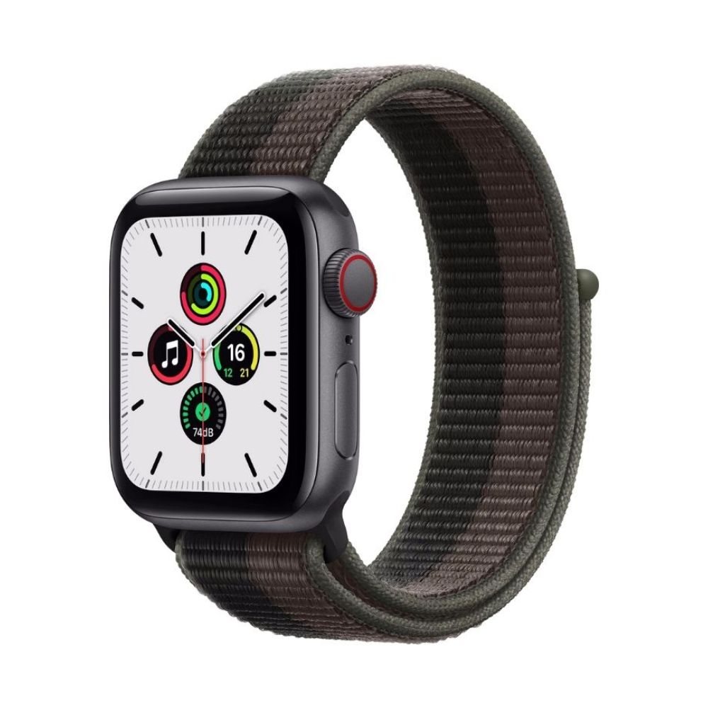 Apple Watch MKR33HN/A  Aluminium Case  (Grey Strap, Regular)