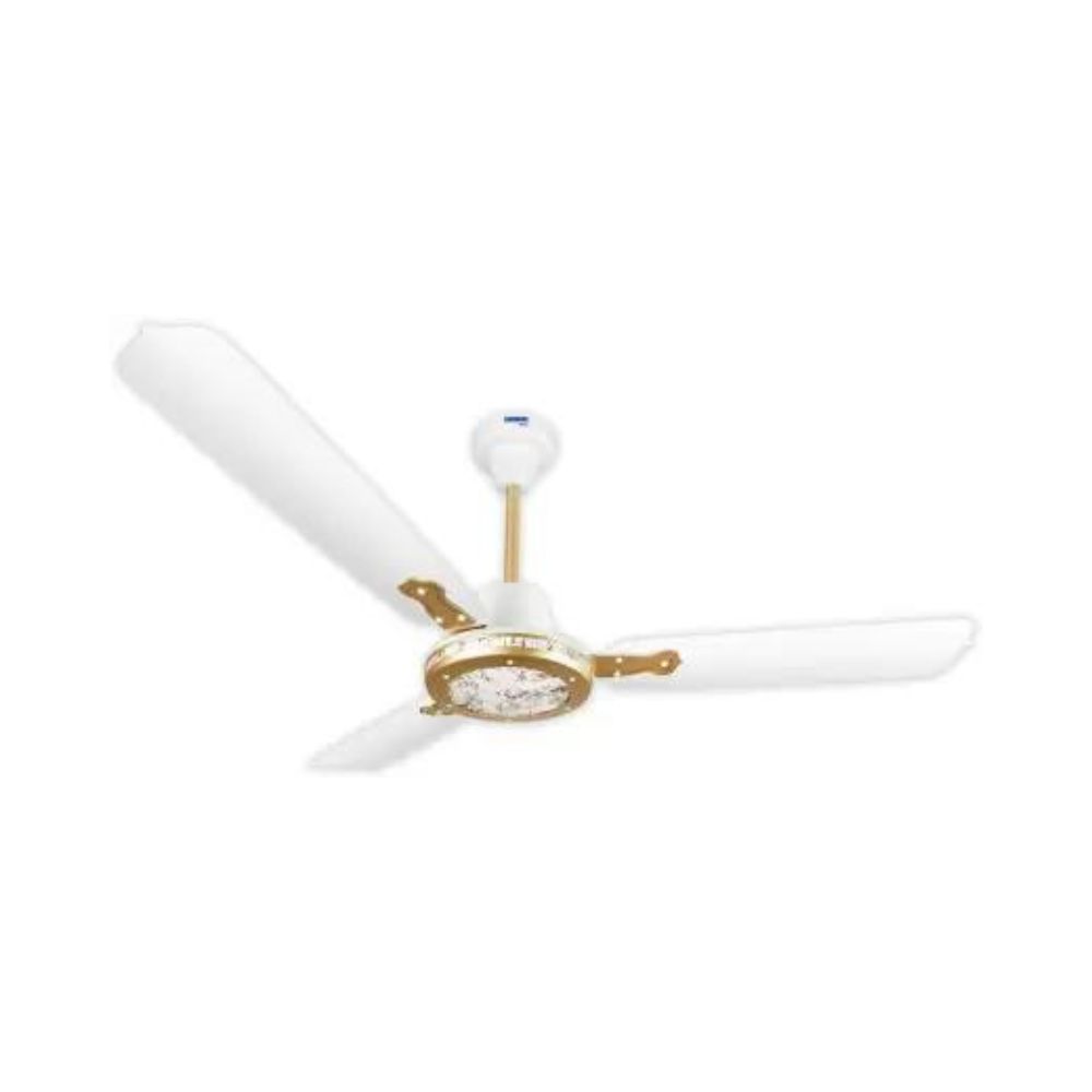 LUMINOUS 1200MM RIO CABANA C/F CRISTO WHITE 1200 mm 3 Blade Ceiling Fan  (WHITE CRISTO)