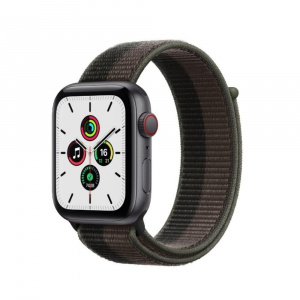 Apple Watch MKT53HN/A Aluminium Case  (Grey Strap, Regular)