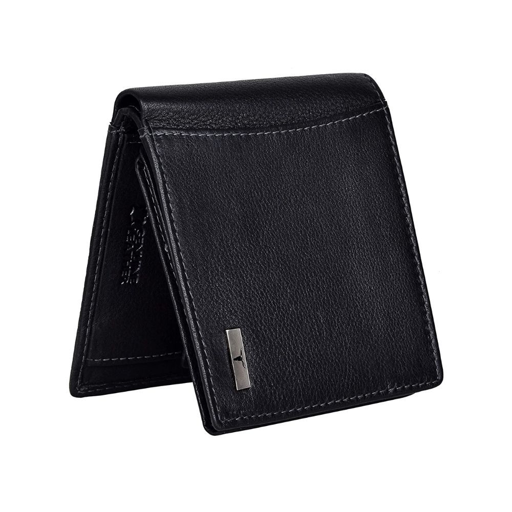 Urban Forest Oliver Black RFID Blocking Leather Wallet for Men