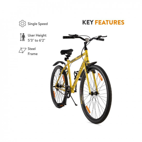 Urban Terrain UT7002S26 Rio City Bike with Complete Accessories