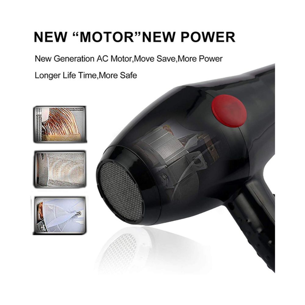 urbannova Urban Nova Professional Stylish Hair Dryers For Womens And Men Hot And Cold DRYER (2000 Watts, Black)
