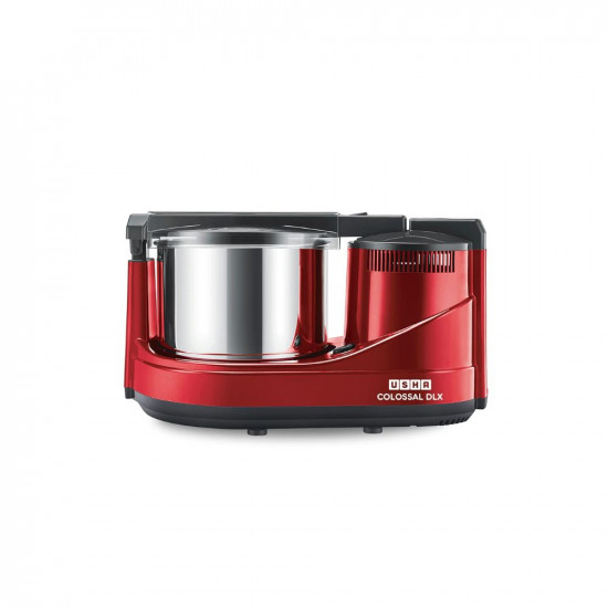 Usha Colossal DLX Wet Grinder 150 W, 2 LTR, 100% Copper Motor and Dual Flow Breakers for Faster